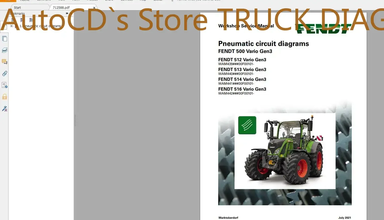 

ТРАКТОР FENDT AutoCD, 25,4 ГБ, обновленный в формате PDF, диаграммы 2022, руководство по эксплуатации и руководство по мастерской EN DVD