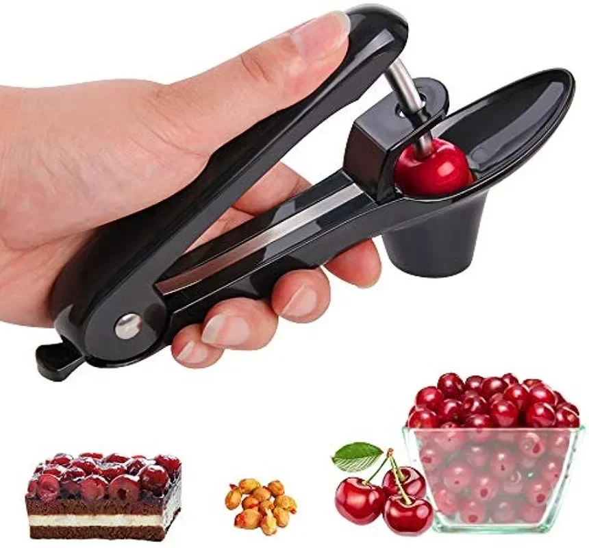 

Cherry Pitter Tool, Portable Olive and Cherry Pitter Remover, Multi-Function Fruit Corer and Pitter Remover,Cherry, Jujube