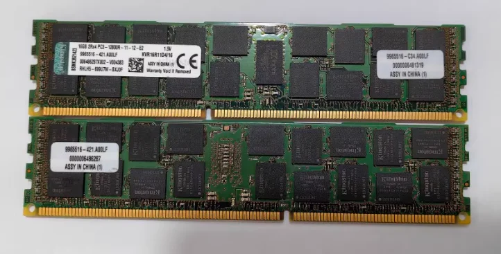 

Для Kingston 16G 2RX4 PC3-12800R 1600 ECC REG Память KVR16R11D4/16