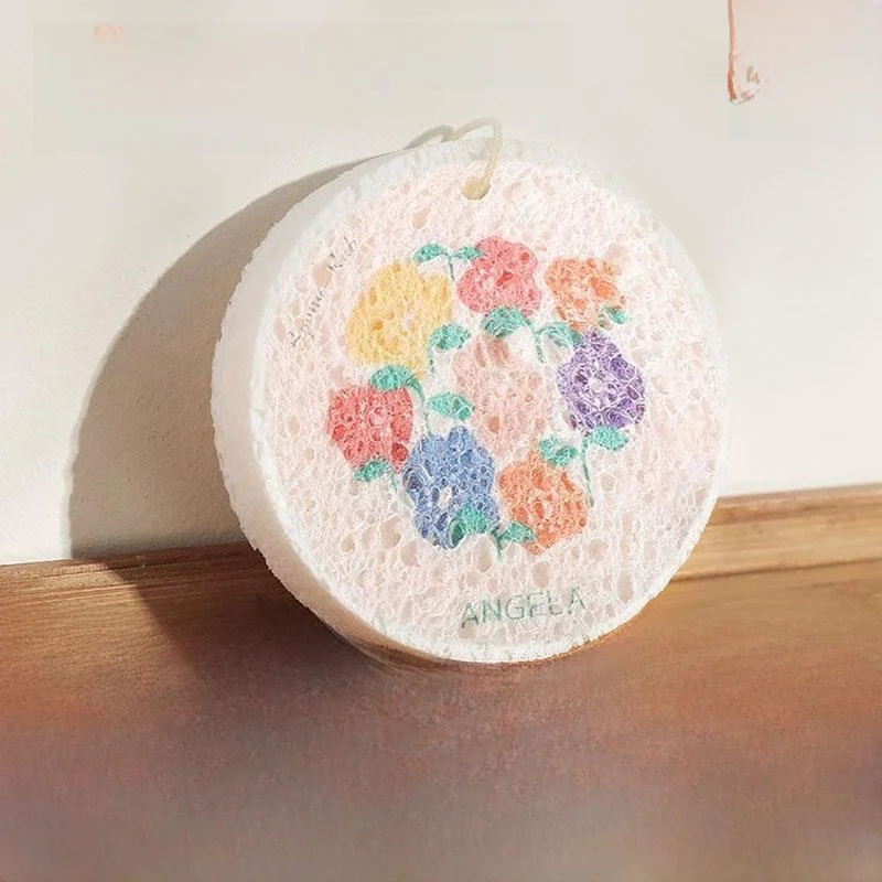 Esponja Mágica para Lavar Platos, Gran Absorción, Antiadherente, Herramienta para Limpiar Ollas, Pulpa de Madera, Algodón, Herramienta de Limpieza Doméstica