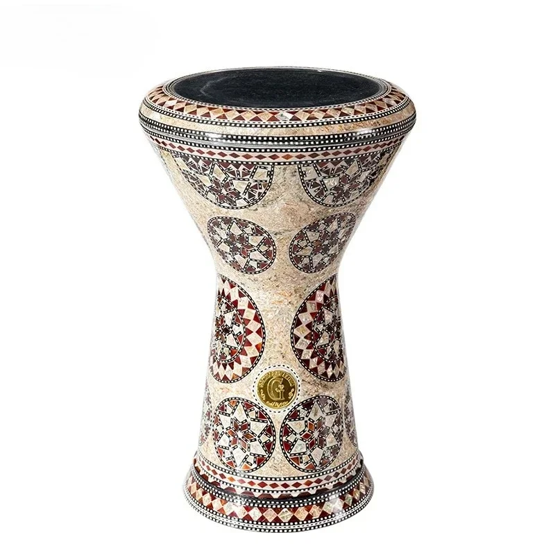Middle Eastern drum Darbuka Arabic drum Handclapped percussion instruments Made in Egypt 8 Inch Aluminum