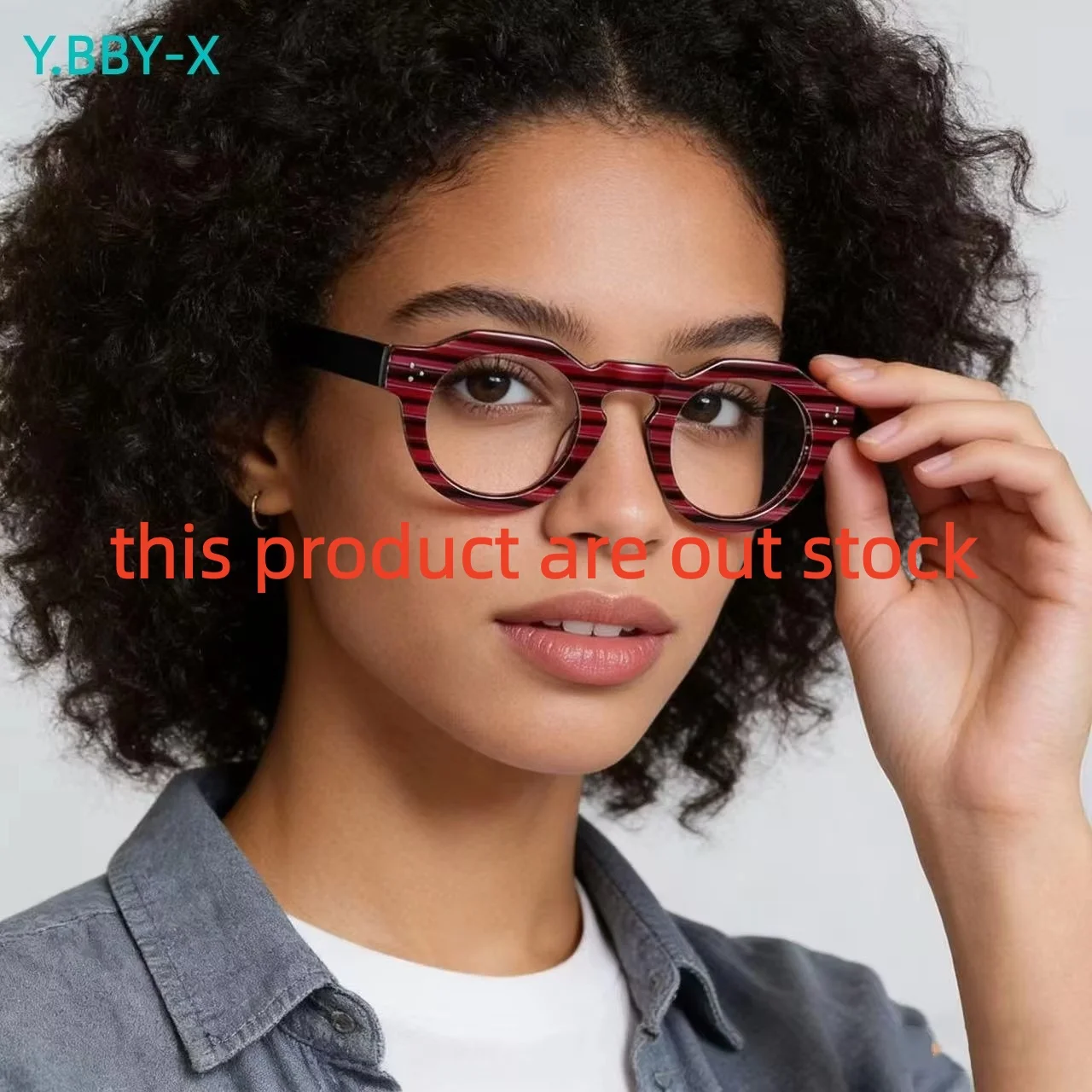 

Y.BBY-X High Quality Acetate Glasses Frame For Men Women Classic Reading Handmade Eyewear Myopia Glasses Fashion Eyeglasses