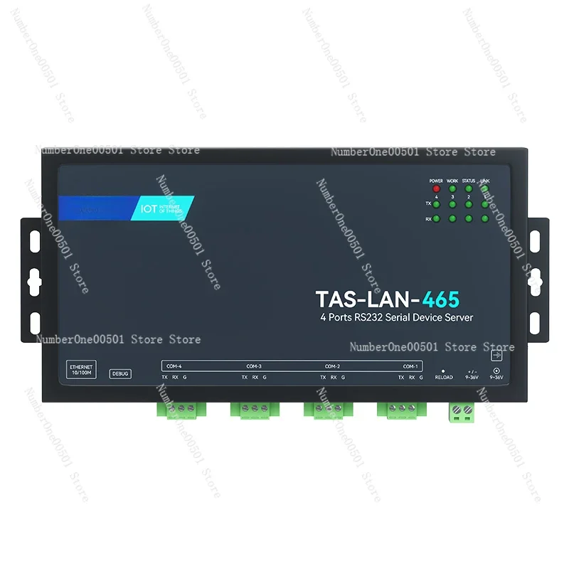 232 serial port server to ethernet port communication modbus communication module rs232 to tcp/ip gateway rj45