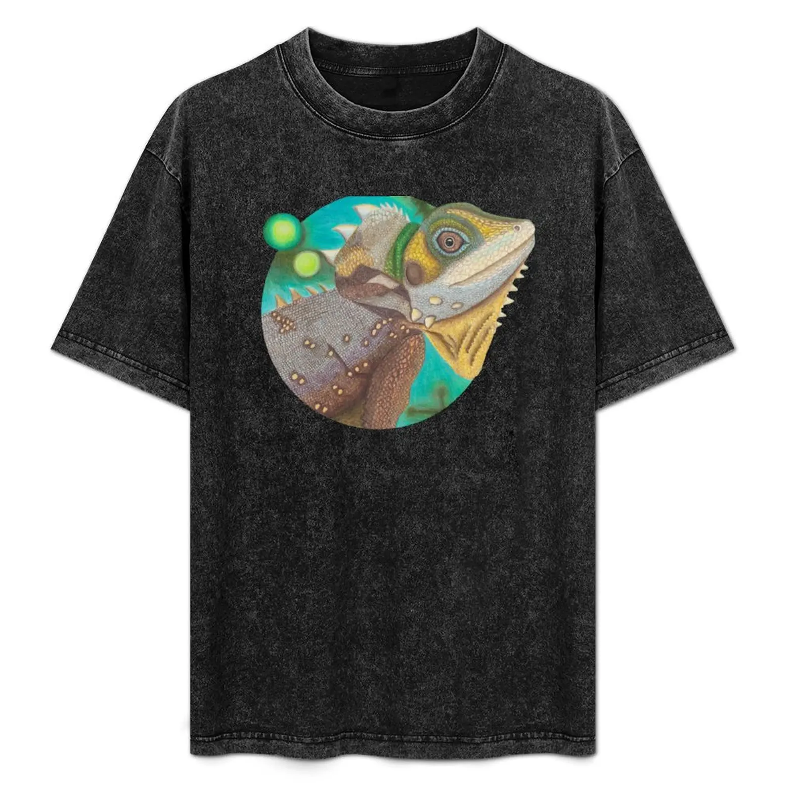 Dragon Lizard :: Reptiles and Amphibians T-Shirt High Quality Durable T-Shirt