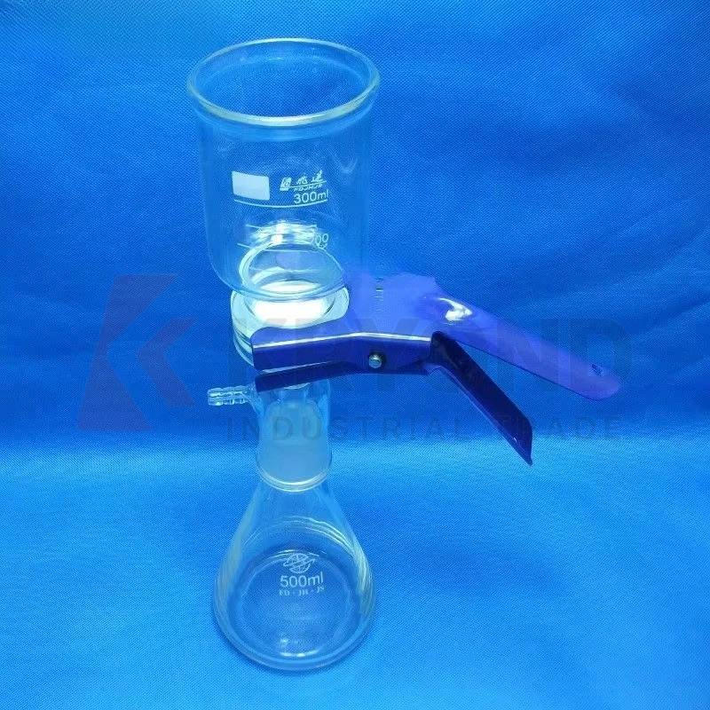 500ml Vacuum Filtration Cup Beaker for 2000ml Apparatus Membrane Sand-Core Filter Equipment Original Product