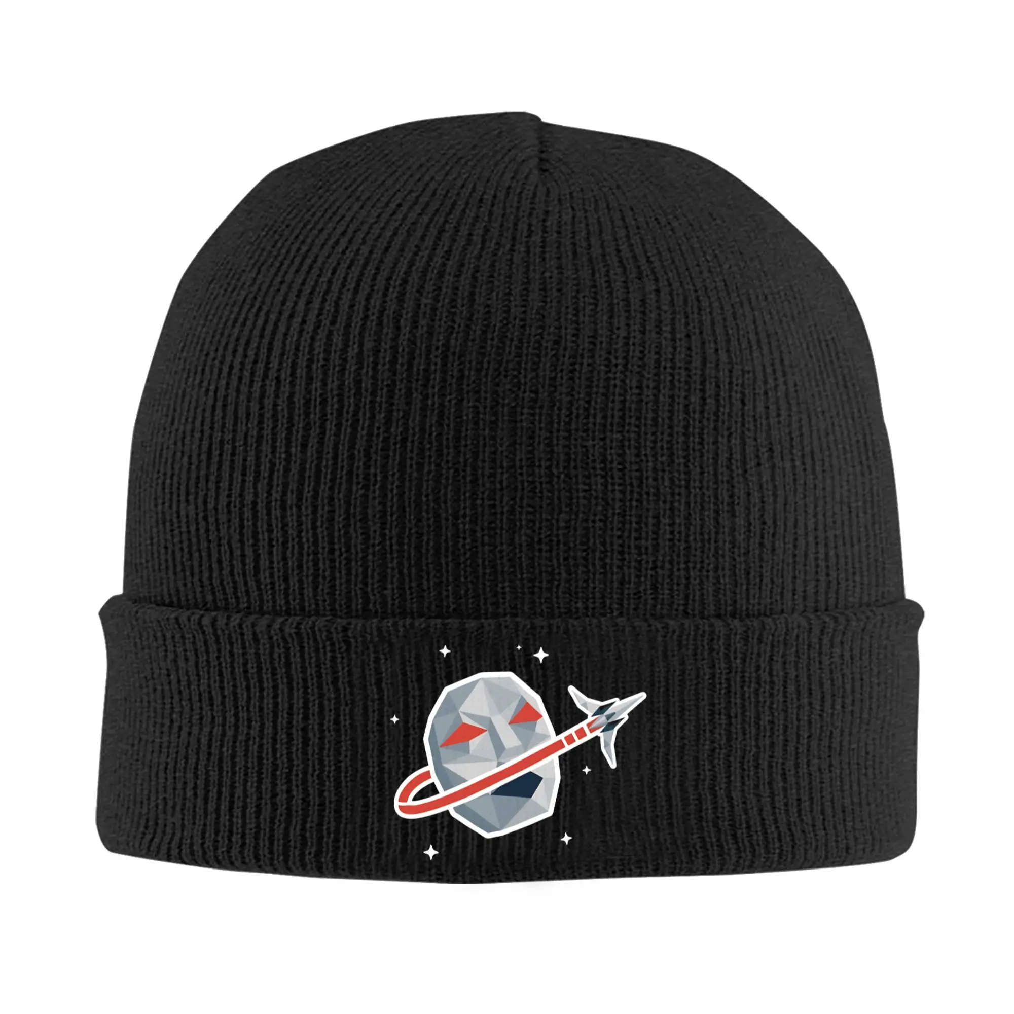 

Классическая вязаная шапка Lylat Space Logo, зимняя шапка, теплая акриловая новая шапка, подарки для мужчин и женщин
