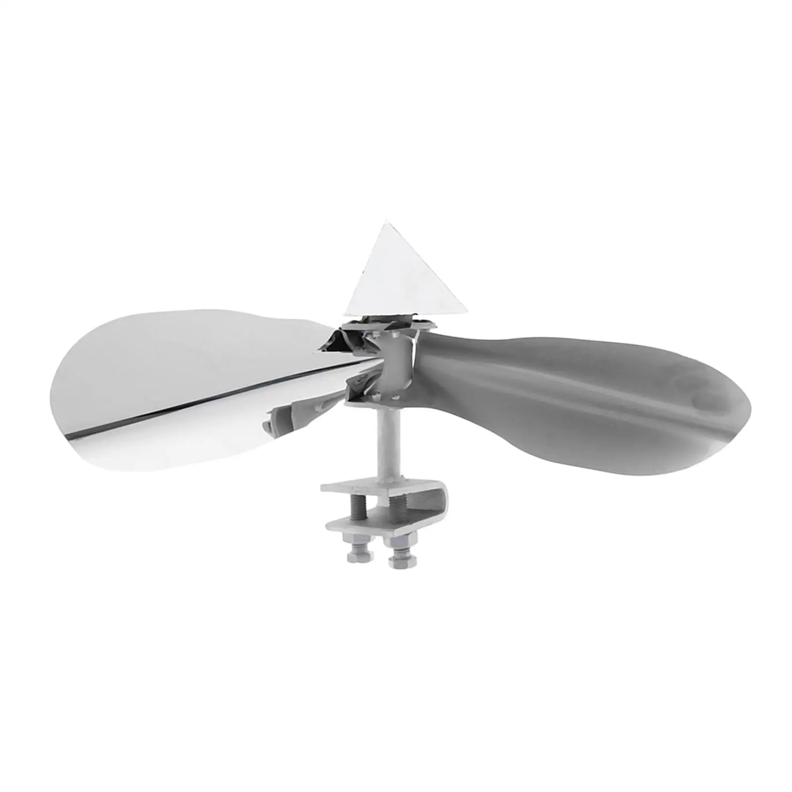 Stainless Steel Windmill Bird Repeller Reflective Multi‑Direction Bird Deterrent Device for Power Tower Railway Bird Scarer Tool