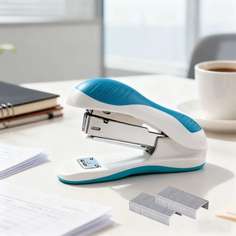 Rotatable Stapler for Students School Office Use Stapling Machine Strong Clutch Mini Staple Extractor Mini Stapler Bookbinding