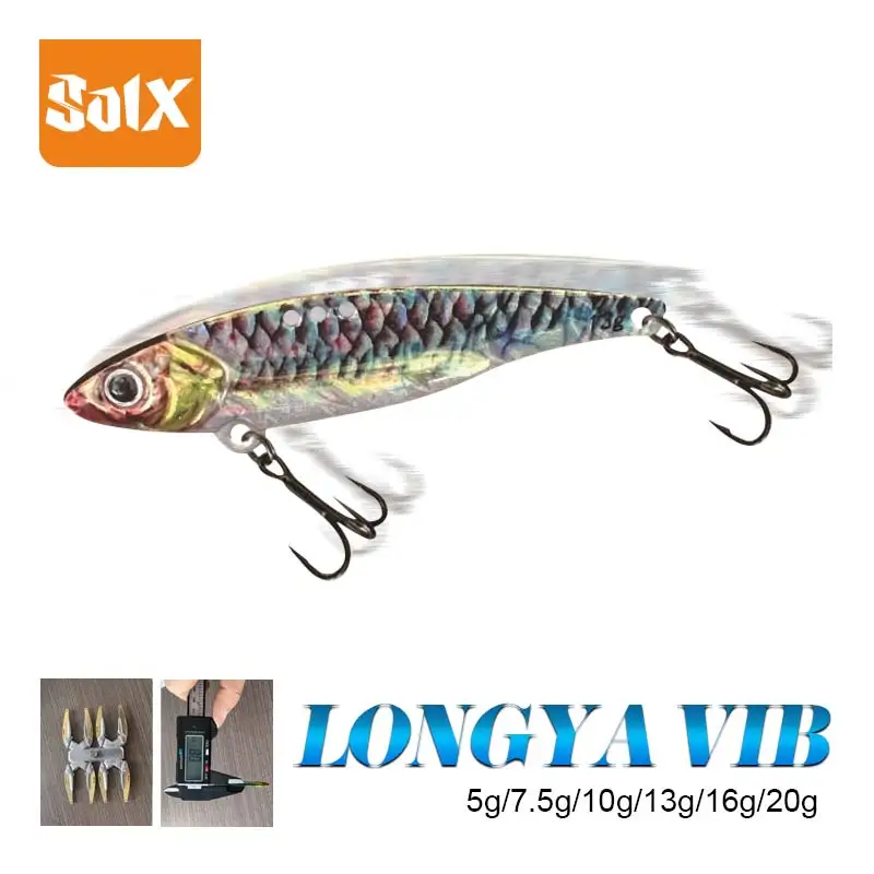 VIB Fishing Lure 5-20g Blade Metal Sinking Spinner Vibration Bait Swimbait Pesca for Bass Pike Perch Pesca Crankbait Tackle Bait