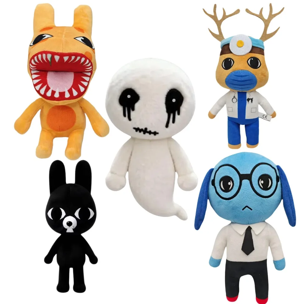 NEW Animal Hospital Plush Doll Toy Horror Game Blue Dog Soft Stuffed Doll Toy Fans Collectible Gift Home Decoration # - view 3