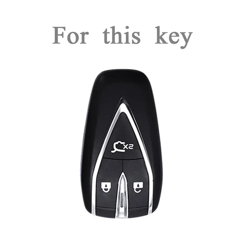 3 Buttons TPU Auto Key Case Cover Shell for Changan UNIT UNIK CS35PLUS CS55 PLUS CS75 PLUS Oshan X7 X5 Car Key Fob Accessories