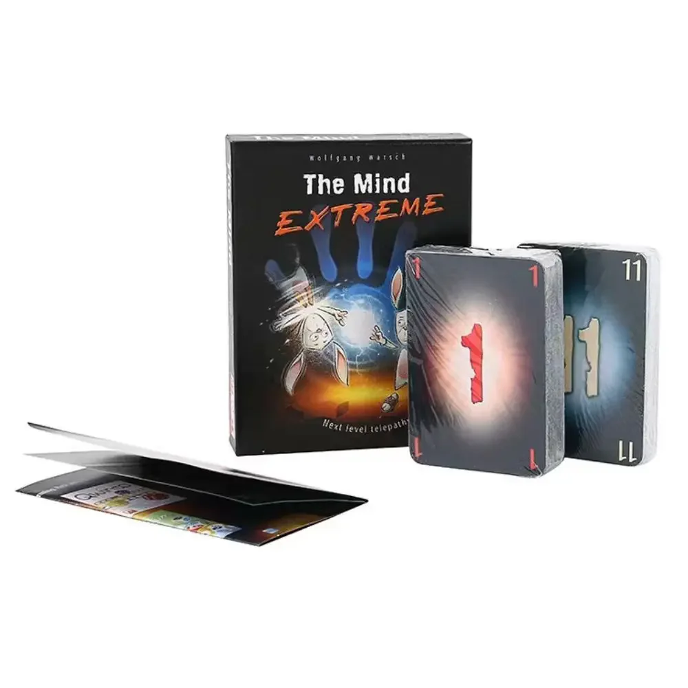 The Mind Card Game Para Festa, Puzzle Board Game, Team Experience, Jogo interativo