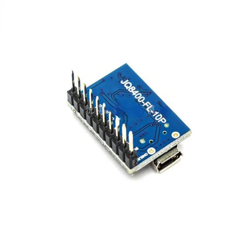 Modul Suara Kontrol Port Serial Modul Sintesis Salinan USB Modul IC Suara Chip Musik JQ8400-FL