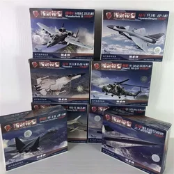 1/144 4D 조립 비행기 Mi24 헬리콥터 FC-1 J10, 미국 썬더볼트 전투기, 정찰 비행기 수송기, 군사 장난감, 1 개