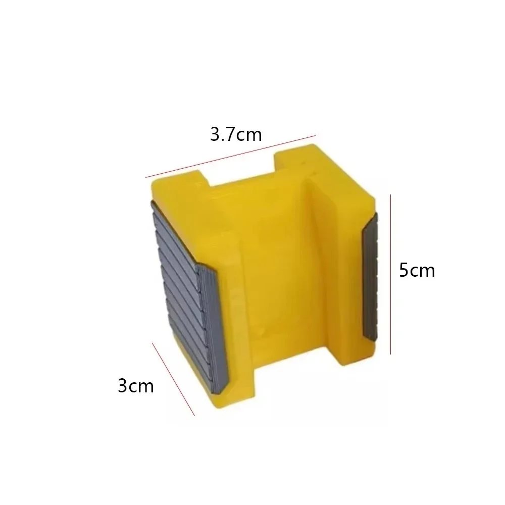 Porta nastro per bordi per la lavorazione del legno Comodo piastra per nastro in plastica antiscivolo Strumento per l'applicazione del nastro per bordi preciso