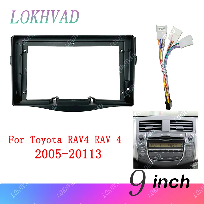 quadro-de-radio-de-carro-gps-de-9-polegadas-para-toyota-rav4-rav-4-2005-2013-unidade-principal-estereo-painel-cablagem-cabo-de-alimentacao
