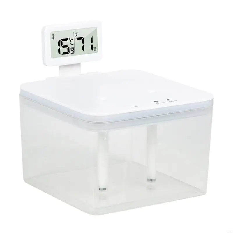 A0NC 4L Công suất lớn Máy tạo độ ẩm gấp đôi Độ ẩm cho thấy Phòng ngủ Hiển thị phòng ngủ