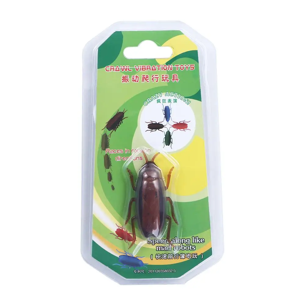

Interactive Funny Novelty Gag Toys Battery Cockroach Kids Training Play Toy