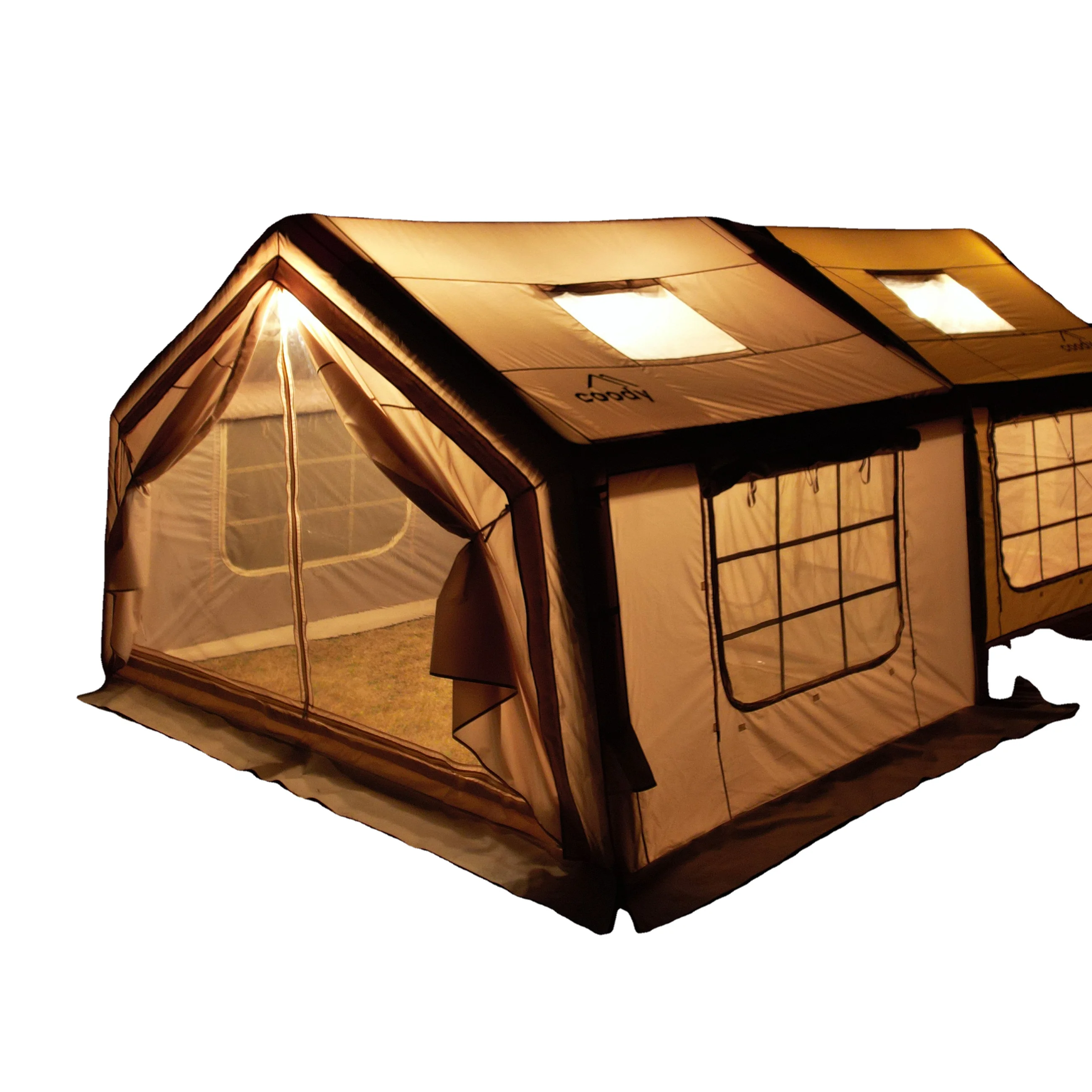 

Manufacture 9.0 Sqm Air Tent New Design Expanding Connecting Tent For Outdoor Camping