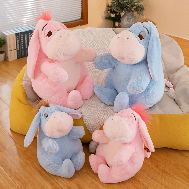 Simpatico peluche Eeyore Bambola di pezza Kawaii Regalo di compleanno per bambini Adorabile asino Peluche Giocattolo popolare per bambini all'ingrosso