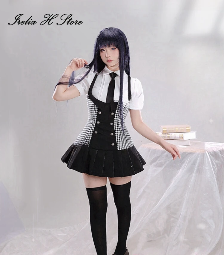 Irelia H Store Inu x Boku SS Shirakiin Riricho Cosplay Costume Anime Inu Boku SS Shirakiin Riricho Unifrom Dress