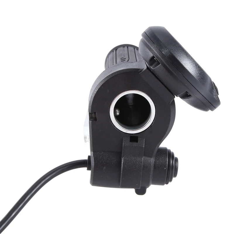 Bike Electric Scooter Accelerator Display Ebike Throttle Grip Digital Monitor For Bicycle Electric Scooter Trigger Easy Install