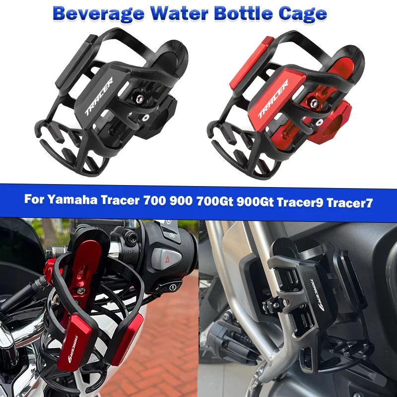 For Yamaha Tracer 900 700 900GT 700GT 9Gt 7Gt 9 7 GT Tracer9 Tracer7 Motorcycle CNC Beverage Water Bottle Drink Cup Holder Mount