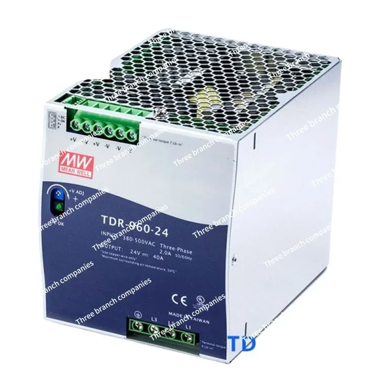 TDR-960-24 960W Rail Switching Power Supply 380V Three-phase Input High Power Regulator