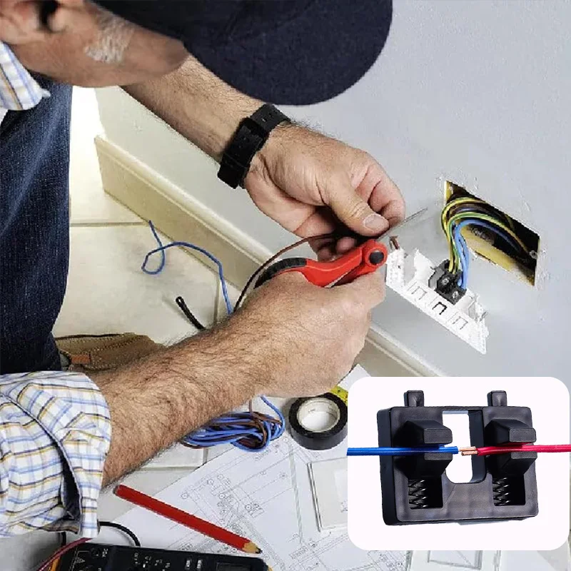 

Wire Fixture Welding Soldering Station High Temperature Resistant for Thick and Thin Wire Cable Clamps Welding Repair Tools