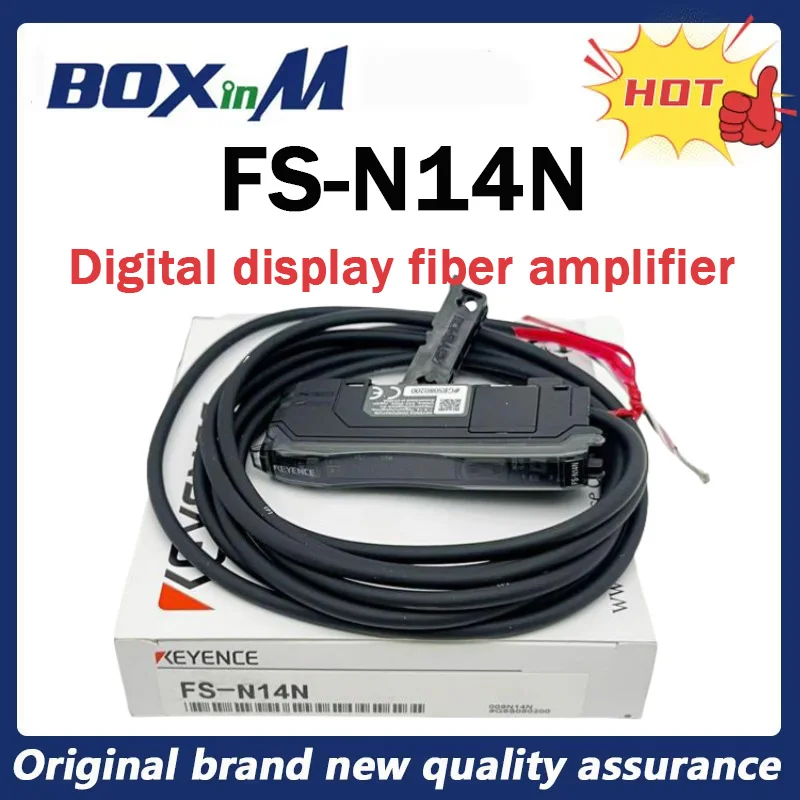 

100% New original FS-N14N Fiber optic amplifier sensor