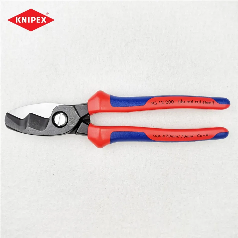 KNIPEX Germany Kenny Parker Electrician Cable Cutter (Double Cut) 9512200/ 95 12 200