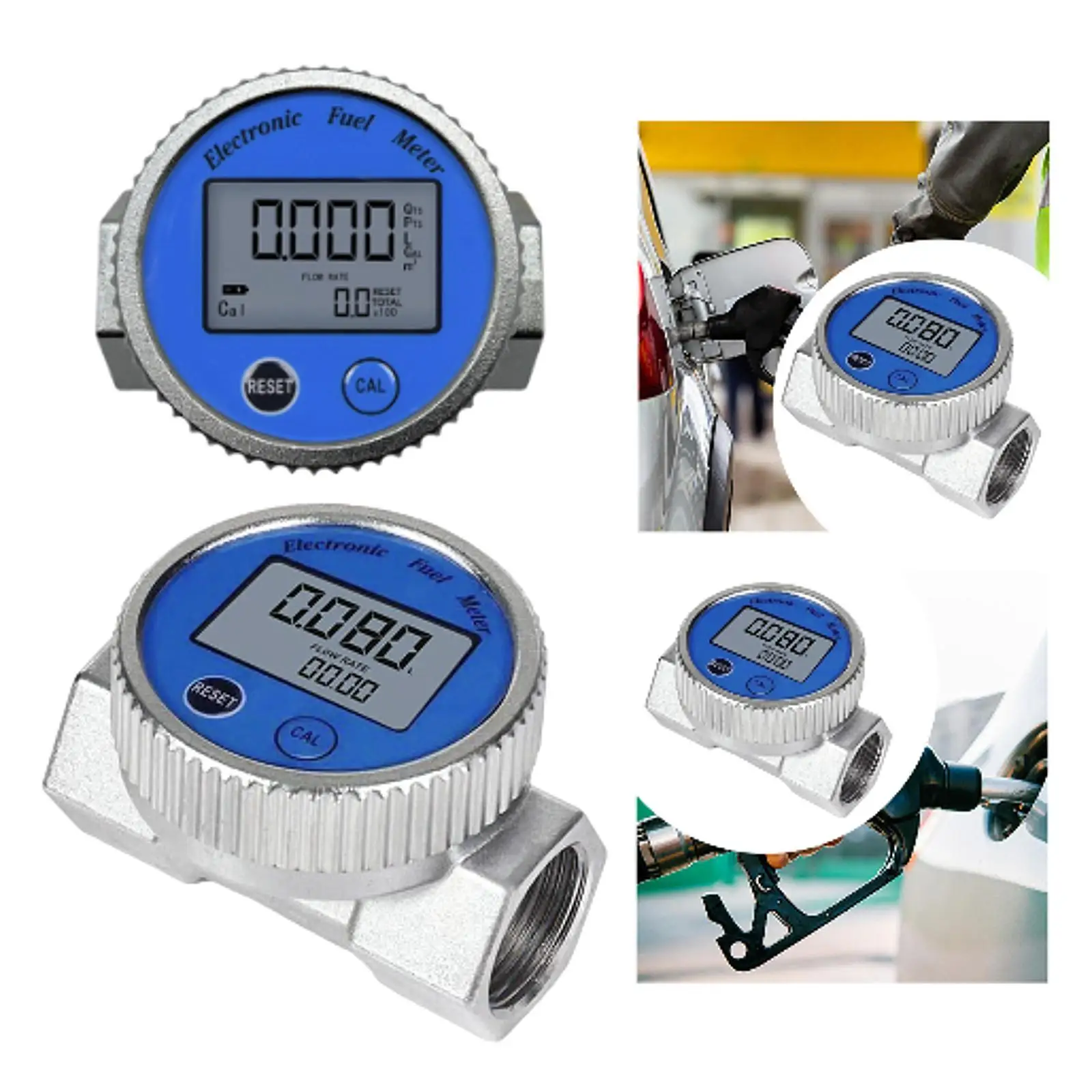 

Turbine Flow Meter Multipurpose Aluminum Alloy Oil Flowmeter for Diesel