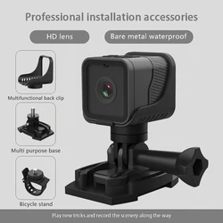 1080p high-definition draagbare sport mini camera met hotspot wifi waterdichte camera, motorfiets en fiets rijrecorder