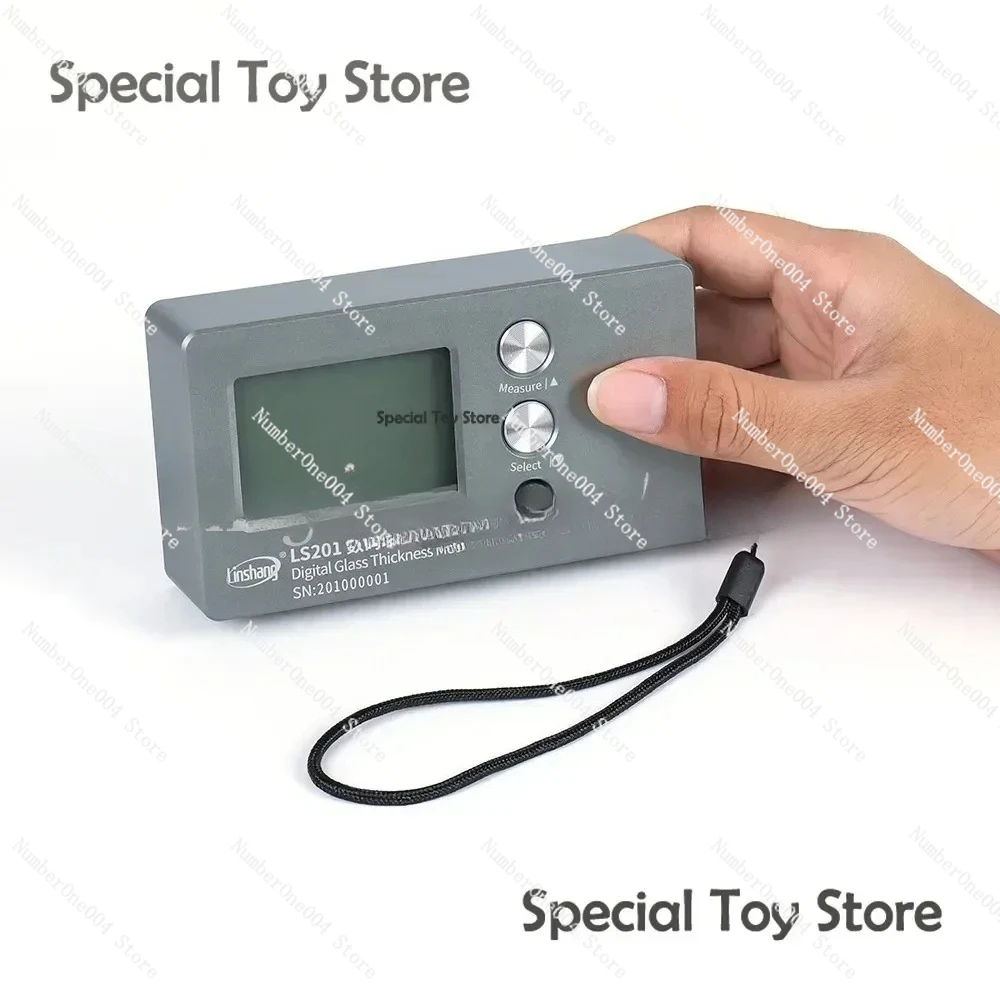 

LS201 Digital Hollow Glass Thickness Meter Gauge Double Triple Glazing Measuring Tool Laser Window Glass Thickness Meter