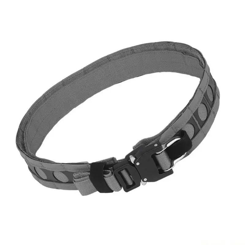 31BE Tacticals Belt 2 Layers Tacticals Belt Metal Buckles Molles Waistband
