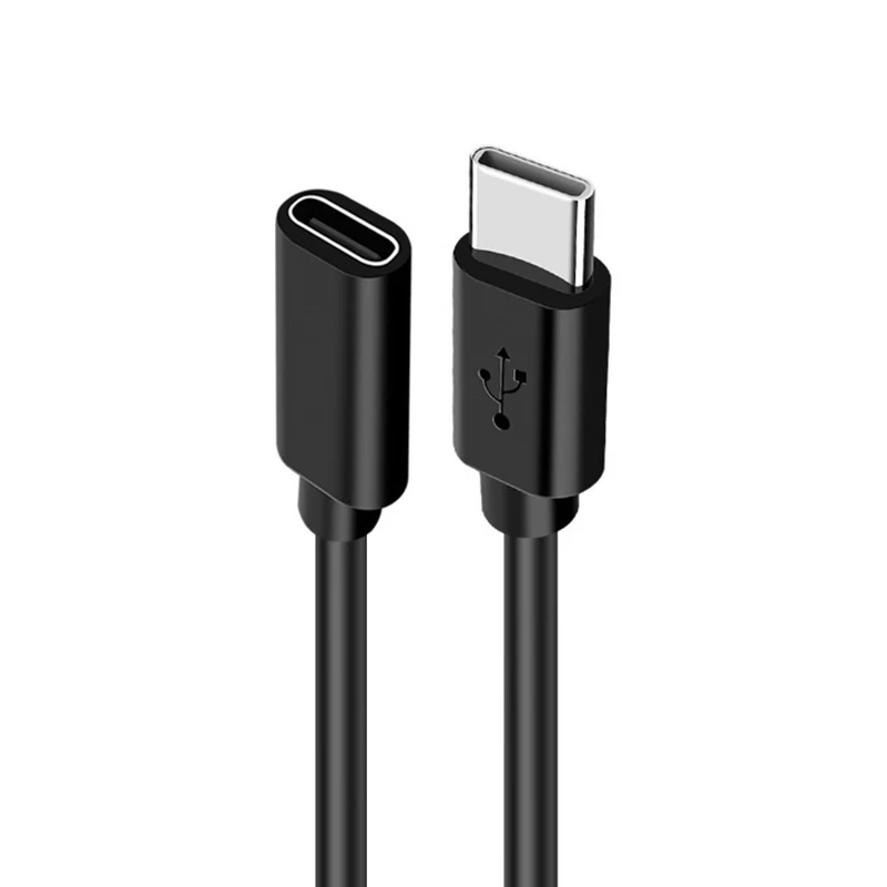 USB Type C Cable USB A To Type-C Female Extension Cable Data Transfer USB C SSD Hard Disk Cable QC Fast Charging For Laptop PC