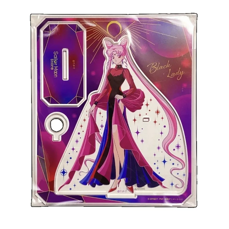 بحار القمر Tsukino Usagi الاكريليك اللوحة تزيين مُثبت أنيمي شخصية الأطفال غرفة نوم سطح المكتب الديكور اللوحة قلادة