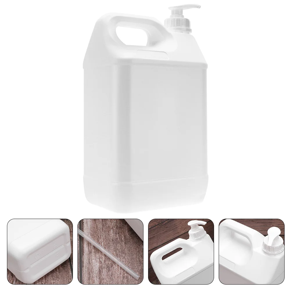 

Large Soap Bottles Shower Gel Dispenser Refillable Sub Square Lotion Storage Gallon Pump Shampoo for Jug Laundry Travel