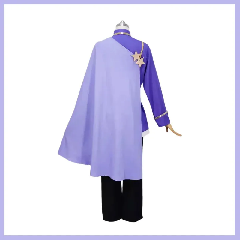 Game Undertale Nighemare Sans Cosplay Costume Purple Cloak Tops Combat Uniform Full Set Men Woman Halloween Suit 2025 ty'4