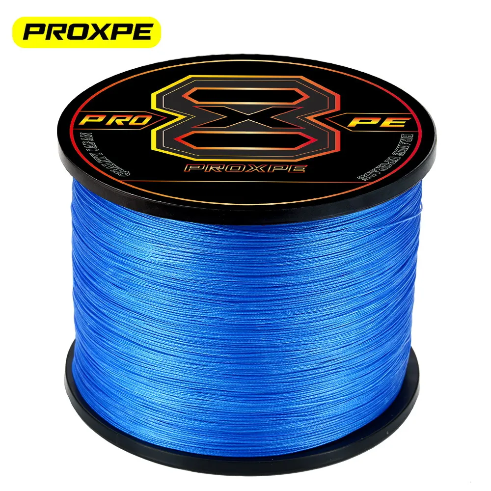 

PROXPE Japan 8X 8 Strands Braided Fishing Line 300M 500M 1000M 100M Multifilament PE Wire Fly Sea Saltwater Weave Extreme Pesca