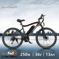 Samebike SY26-II Electric Bicycle 250W Adults Mountain Bike with 36V 13Ah Removable Battery