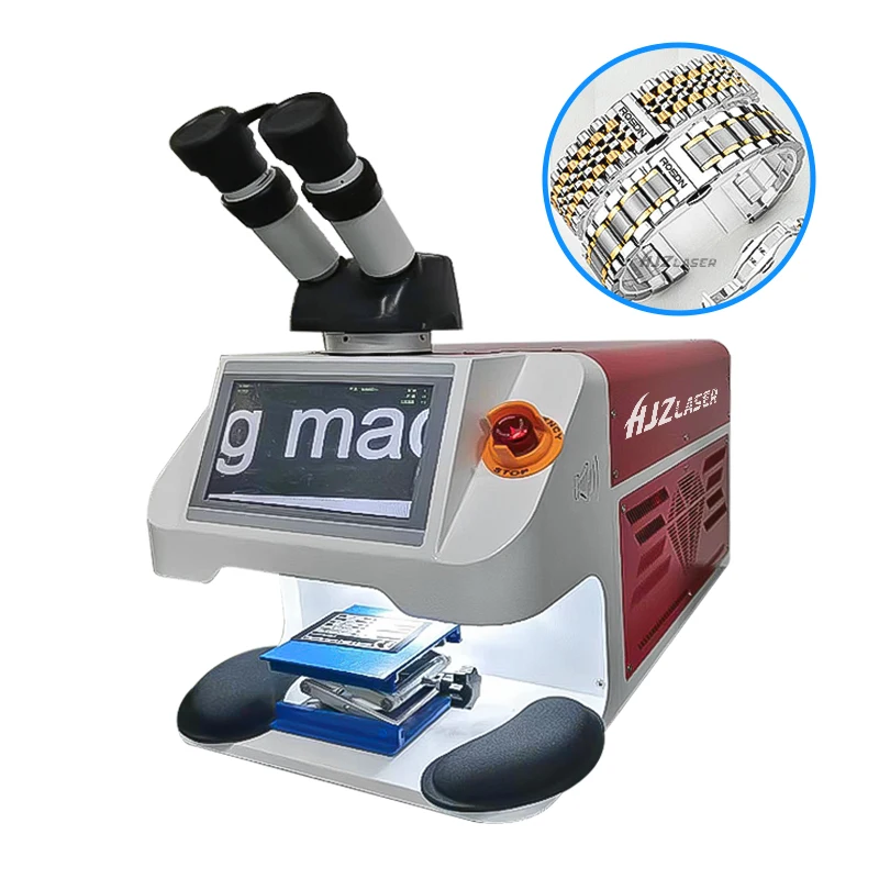 2025 ND YAG Laser Touch Screen Control Jewelry Spot Welding Machine Micro Laser Soldering LY60PW-MINI for Gold Silver Chain Ring