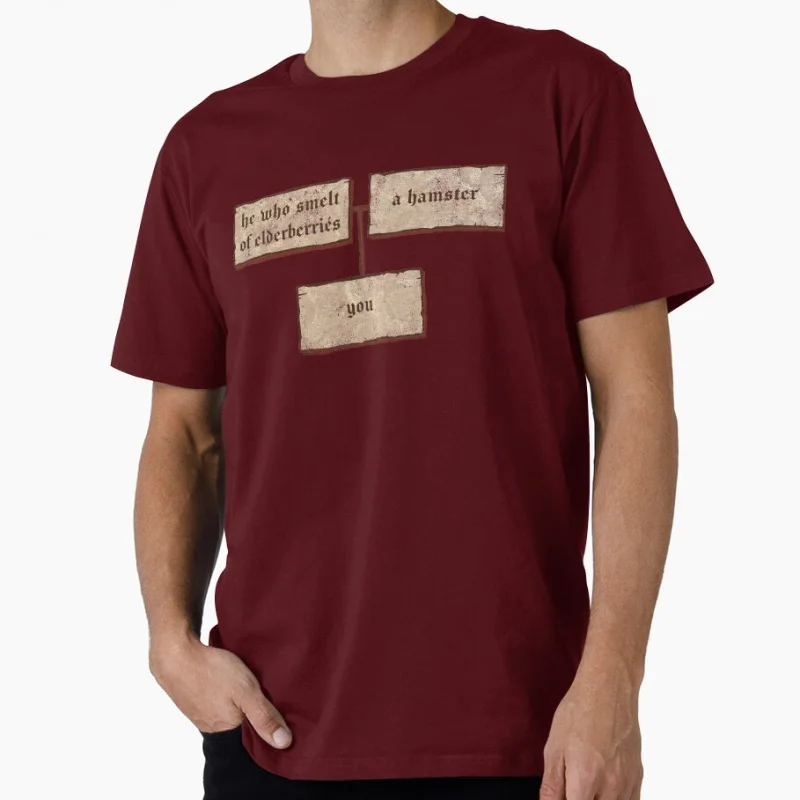 تي شيرت والدك رائحة كبار السن 80s كوميديا بريطانية مونتي بيثون هدية مضحكة تي شيرت للرجال ملابس علوية كبيرة الحجم 100% قطن مطبوعة