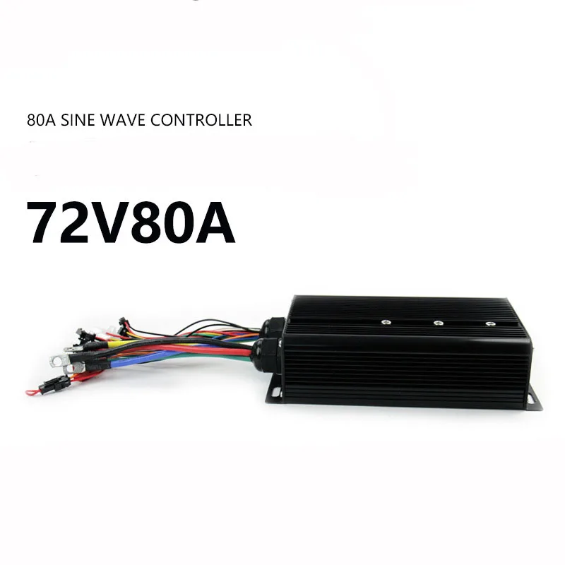 

Original Ebike Controller 72V 80A 5000W Sine Wave Single-mode Controller Suitable for Motor Mountain Bike Refit Accessory