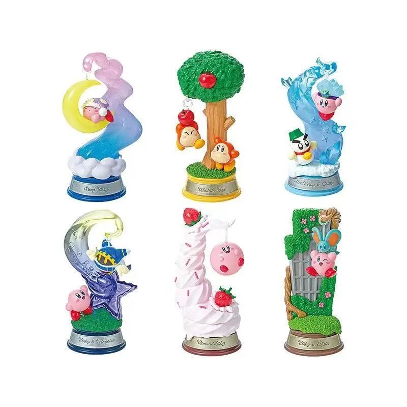 

Новая подлинная коллекция качелей RE-MENT Star Kirby, глухая коробка, декоративная подвеска, подарок-сюрприз на Рождество и день рождения