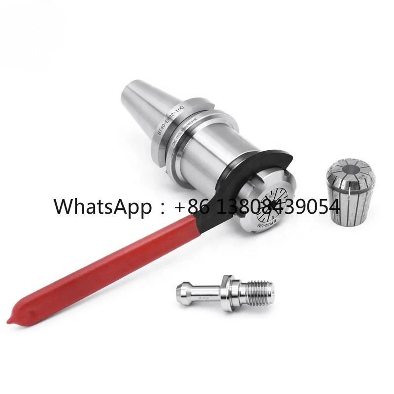 Machine Tools BT40-ER32UM-100L 15PCS 0.008mm ER32 Collets BT40-ER32-15PCS Collet Chuck Sets for CNC