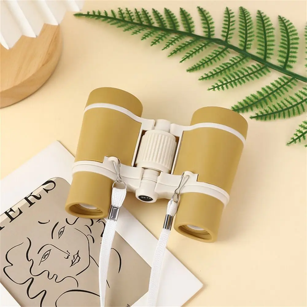 Bird Watching Children's Binoculars High Power HD Magnifying Glass Kids Telescope Shockproof 4X30mm Jungle Binoculars Outdoor