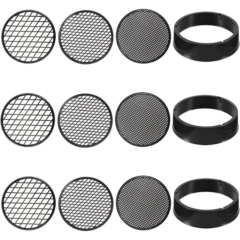 Malha de peneira de jardim, Garden Mini Sifting Pan, Peneira de solo Gold Panning, Ao ar livre, 3Pack