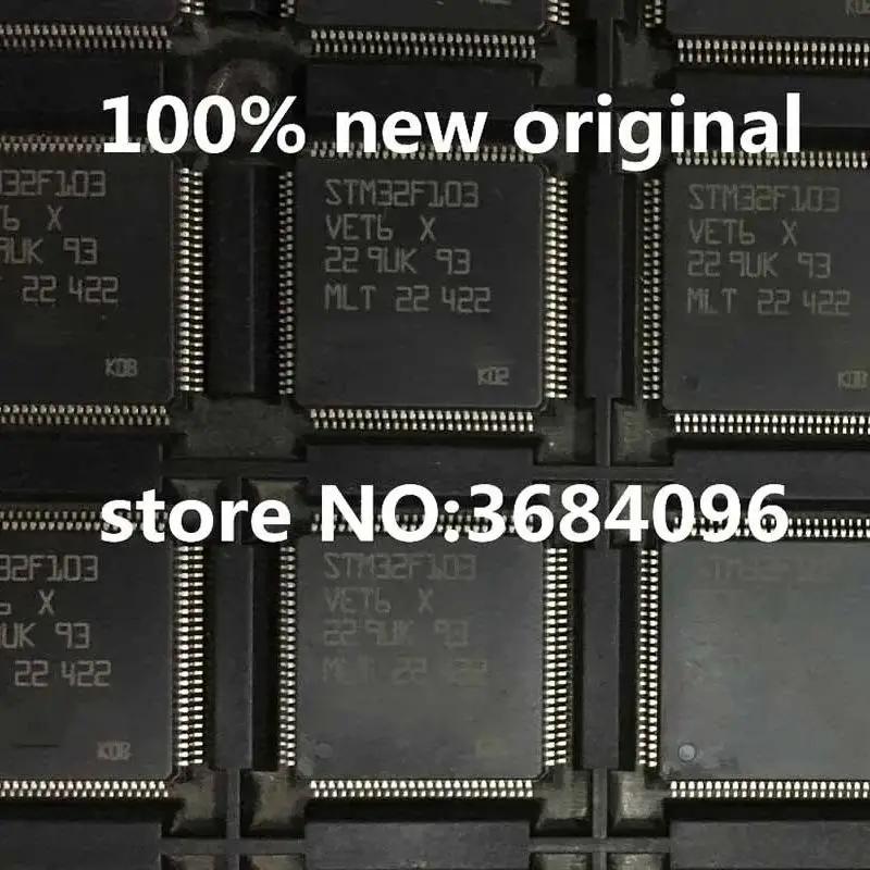 STM32F103VET6 100% NEW STOCK 5PCS/-100PCS/LOT QFP