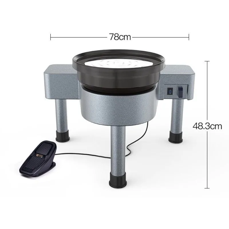 School pottery bar high power pottery machine continuously variable speed DD brushless motor billet machine